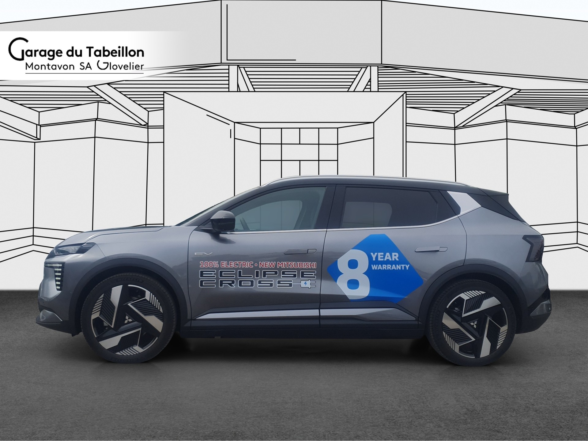 MITSUBISHI Eclipse Cross Instyle 635 kms autonomie-image-1
