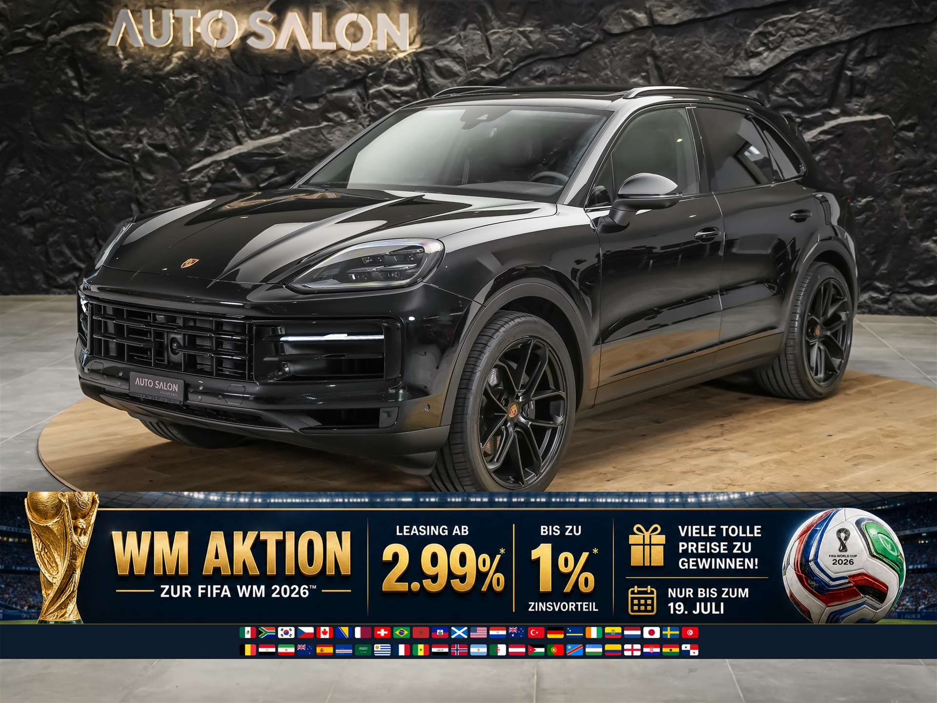 PORSCHE Cayenne *22" Felgen*Abstandsregler*Panorama*Softclose*Soundsystem BOSE*-image-0
