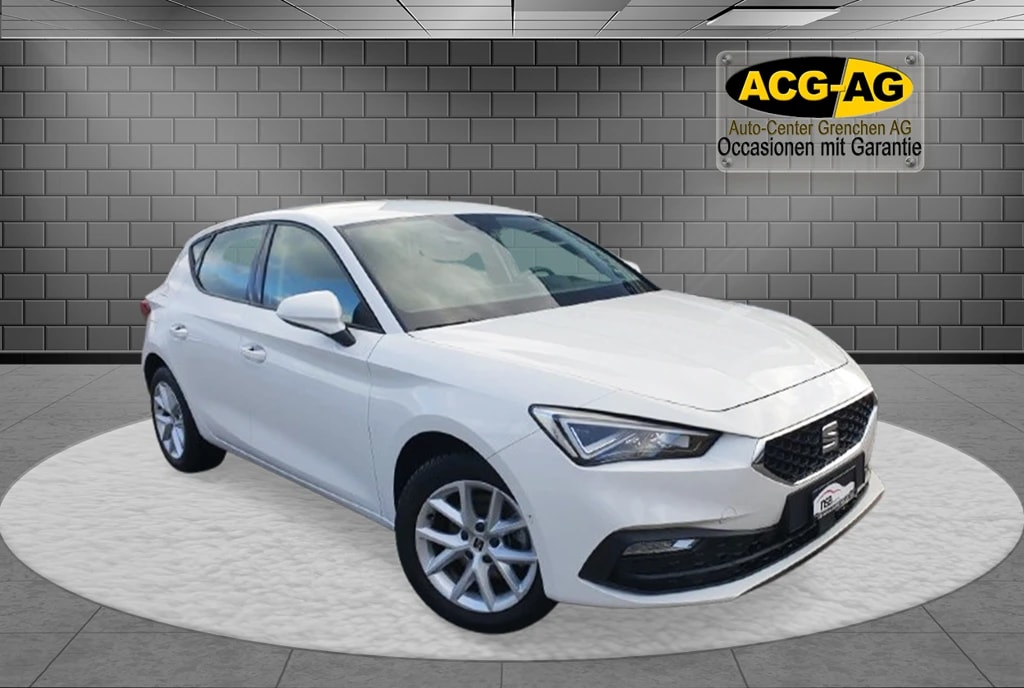 SEAT Leon 1.5 TGI DSG Hola FR ** 130 PS ** Navigationssystem ** PDC Hinten ** Tempomat ** Abstandsregelsysteme ** Ab Service **-image-0