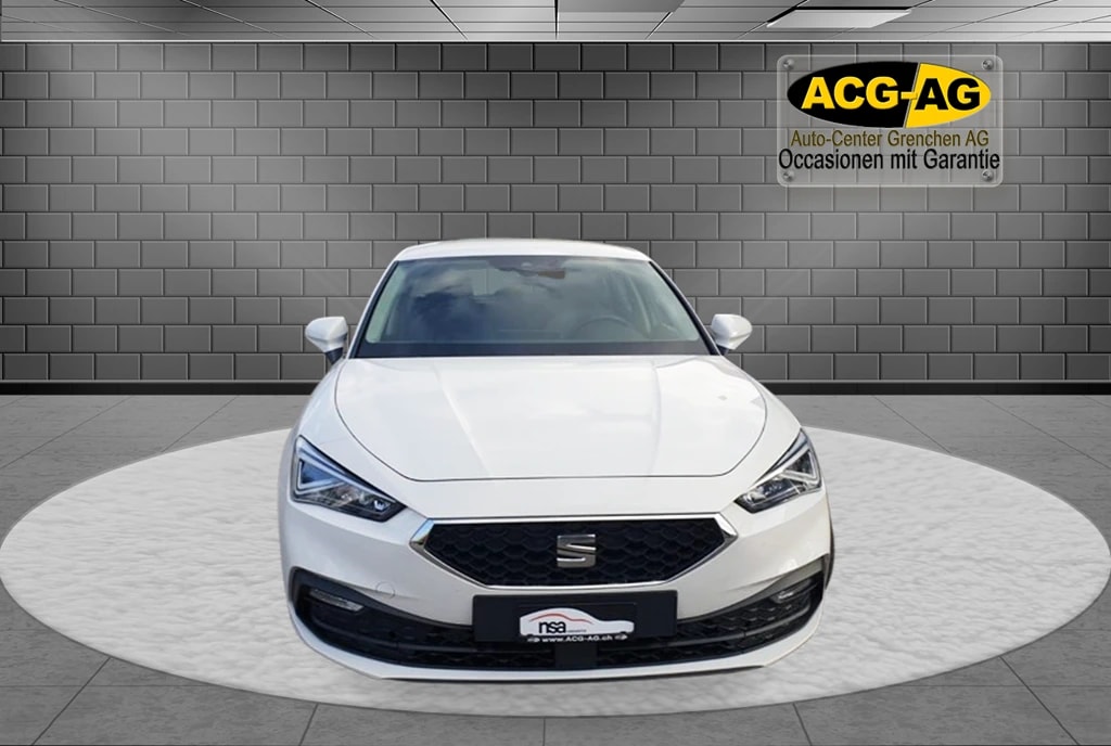 SEAT Leon 1.5 TGI DSG Hola FR ** 130 PS ** Navigationssystem ** PDC Hinten ** Tempomat ** Abstandsregelsysteme ** Ab Service **-image-1