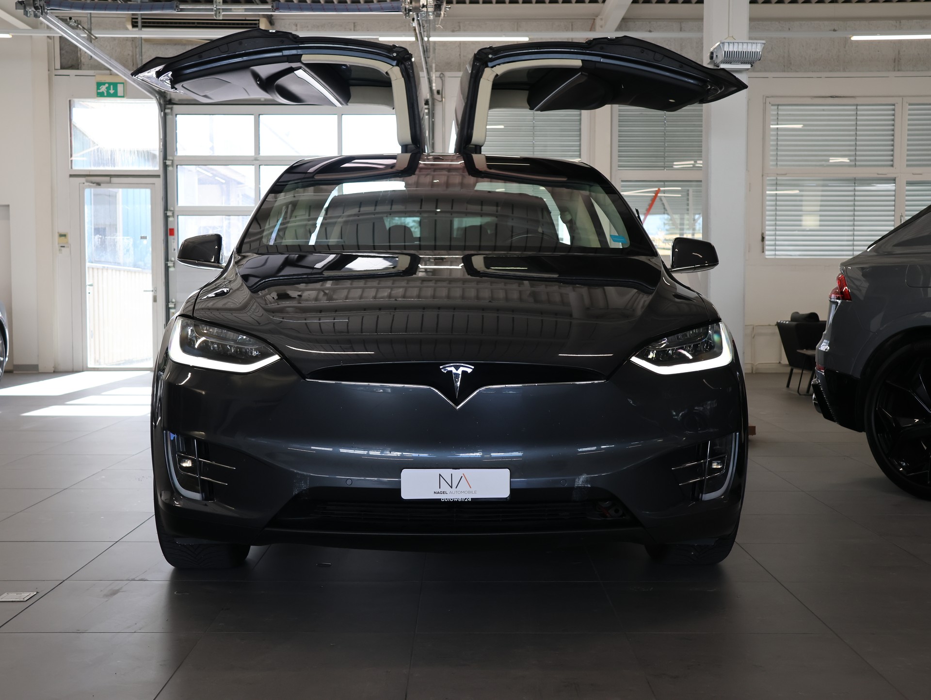 TESLA Model X 90 D *MIDNIGHT-SILVER LACKIERUNG*6-SITZE*-image-3