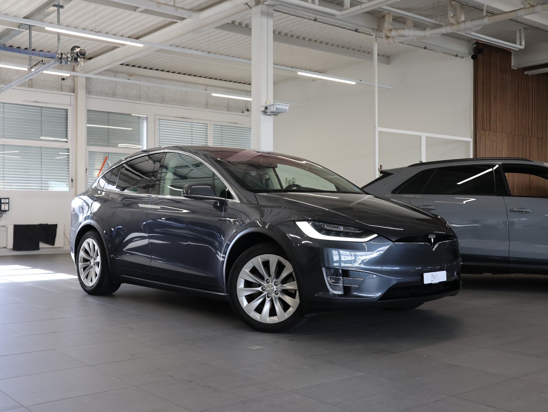 TESLA Model X 90 D *MIDNIGHT-SILVER LACKIERUNG*6-SITZE*-image-0