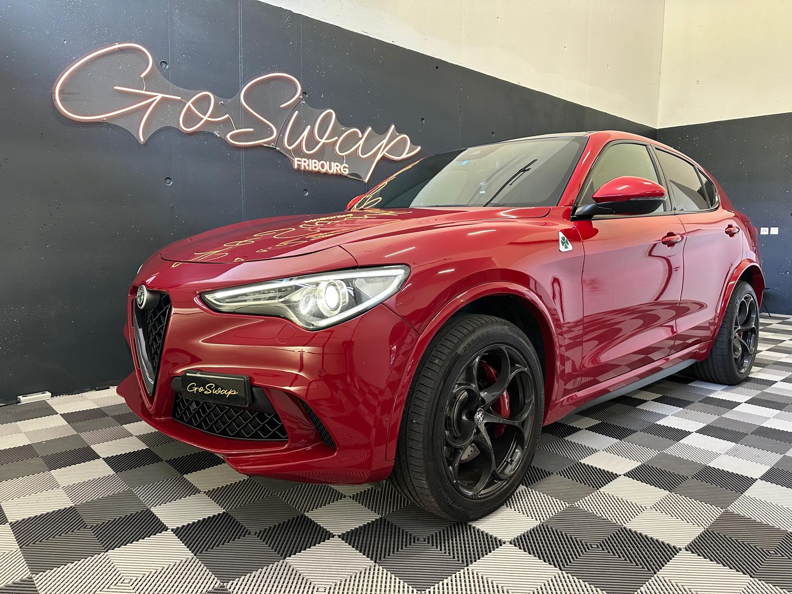 ALFA ROMEO Stelvio 2.9 V6 Quadrifoglio Q4 Automatic *Toit ouvrant *Media Harman Kardon *Sièges chauffants