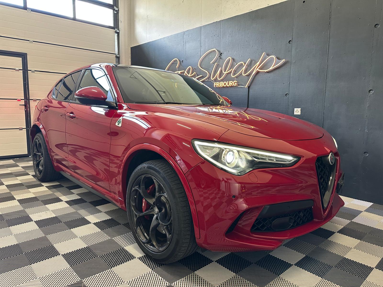 ALFA ROMEO Stelvio 2.9 V6 Quadrifoglio Q4 Automatic *Toit ouvrant *Media Harman Kardon *Sièges chauffants-image-7