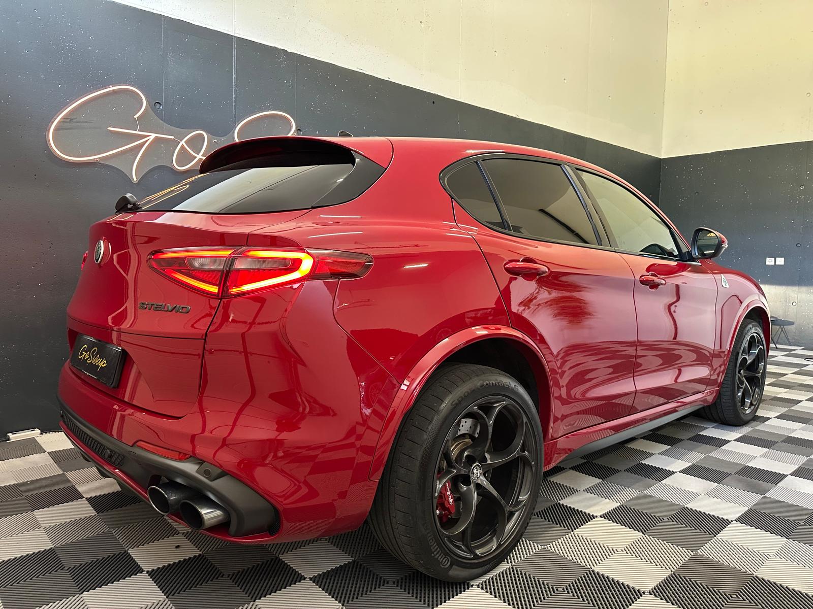 ALFA ROMEO Stelvio 2.9 V6 Quadrifoglio Q4 Automatic *Toit ouvrant *Media Harman Kardon *Sièges chauffants-image-5