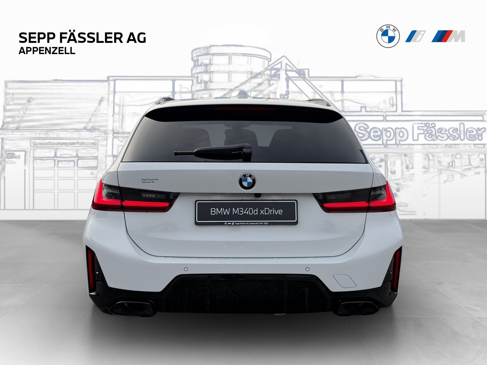 BMW M340d xDrive 48V Touring Steptronic M Sport Pro-image-3