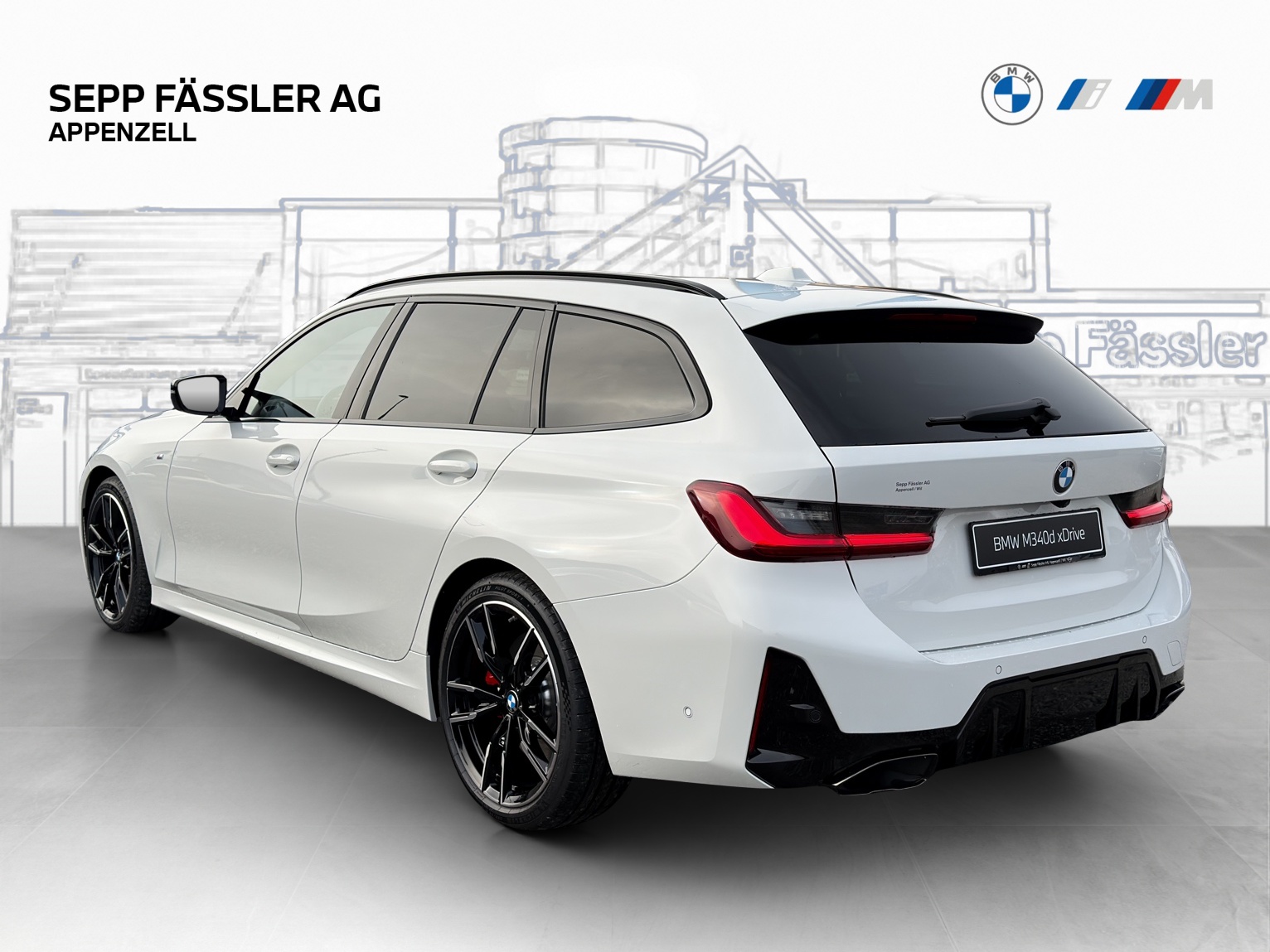 BMW M340d xDrive 48V Touring Steptronic M Sport Pro-image-2