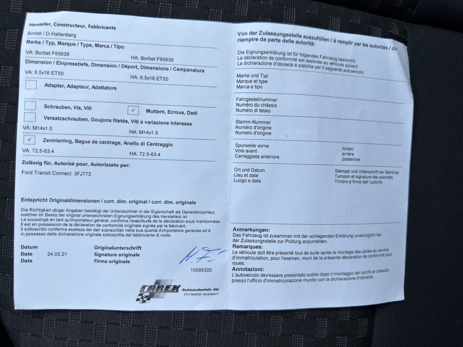 FORD Transit Connect Van T210 1.0 EcoBoost Ambiente-image-25