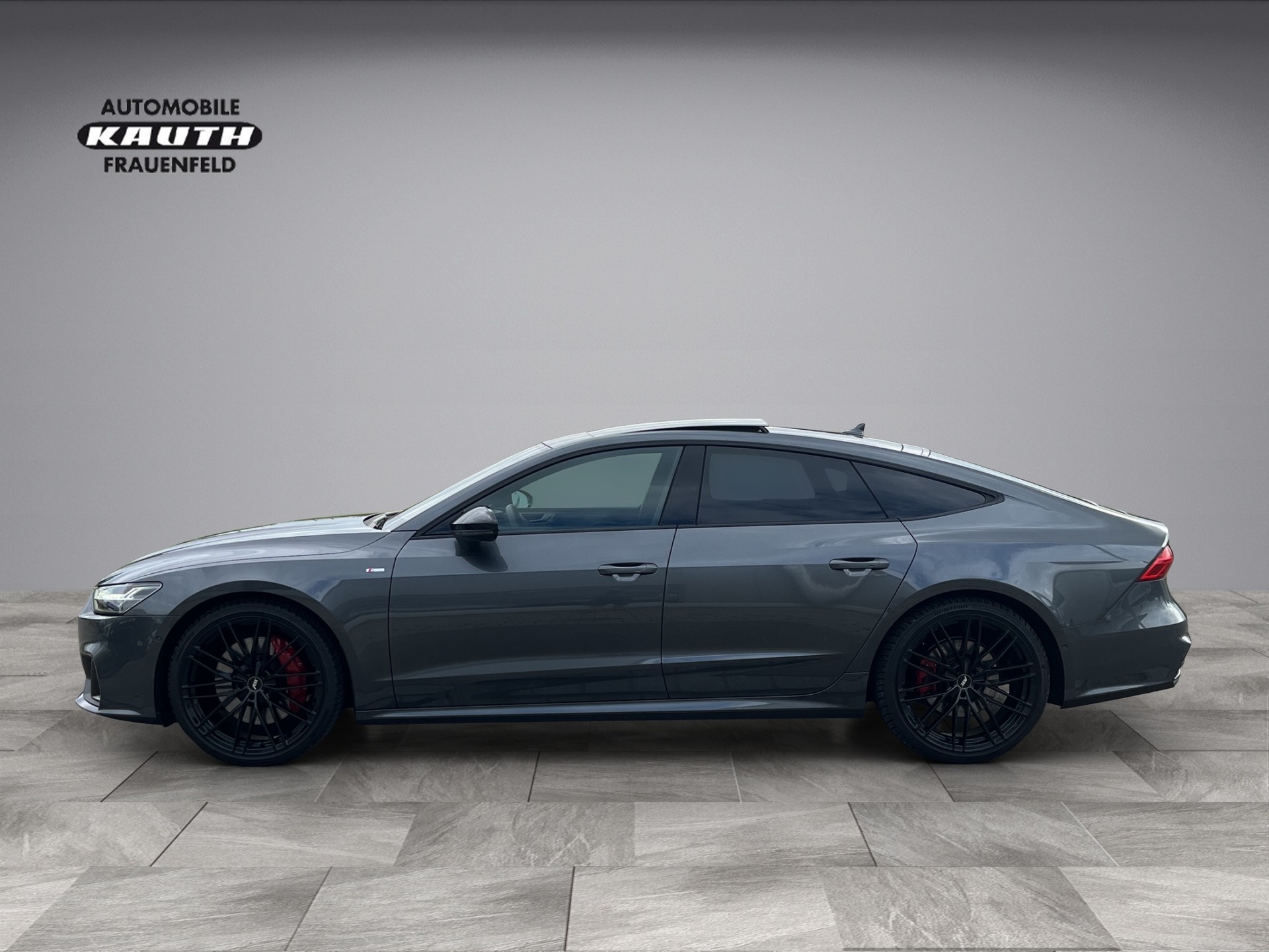 AUDI A7 Sportback 55 TFSI quattro S-tronic*S-Line, Luftfederung, Panodach, Optikpaket-schwarz, Standheizung, 21"ABT Alu, *-showroom-element-1