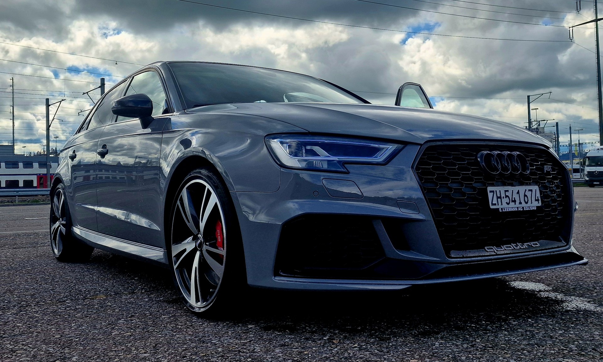 AUDI ABT RS3 480PS - Sportback 2.5 TSI quattro S-tronic - Nardo Grau / Leasing möglich!-image-8