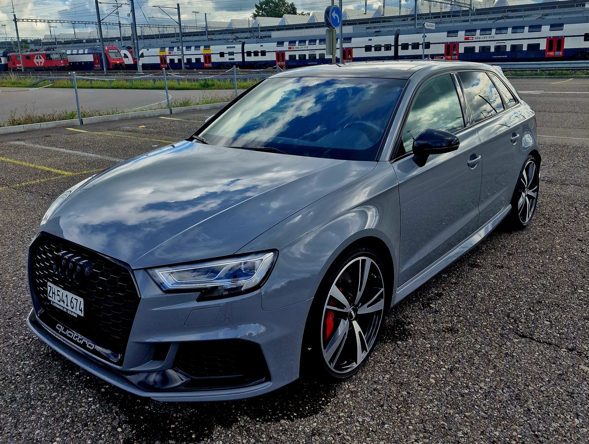 AUDI ABT RS3 480PS - Sportback 2.5 TSI quattro S-tronic - Nardo Grau / Leasing möglich!-image-0
