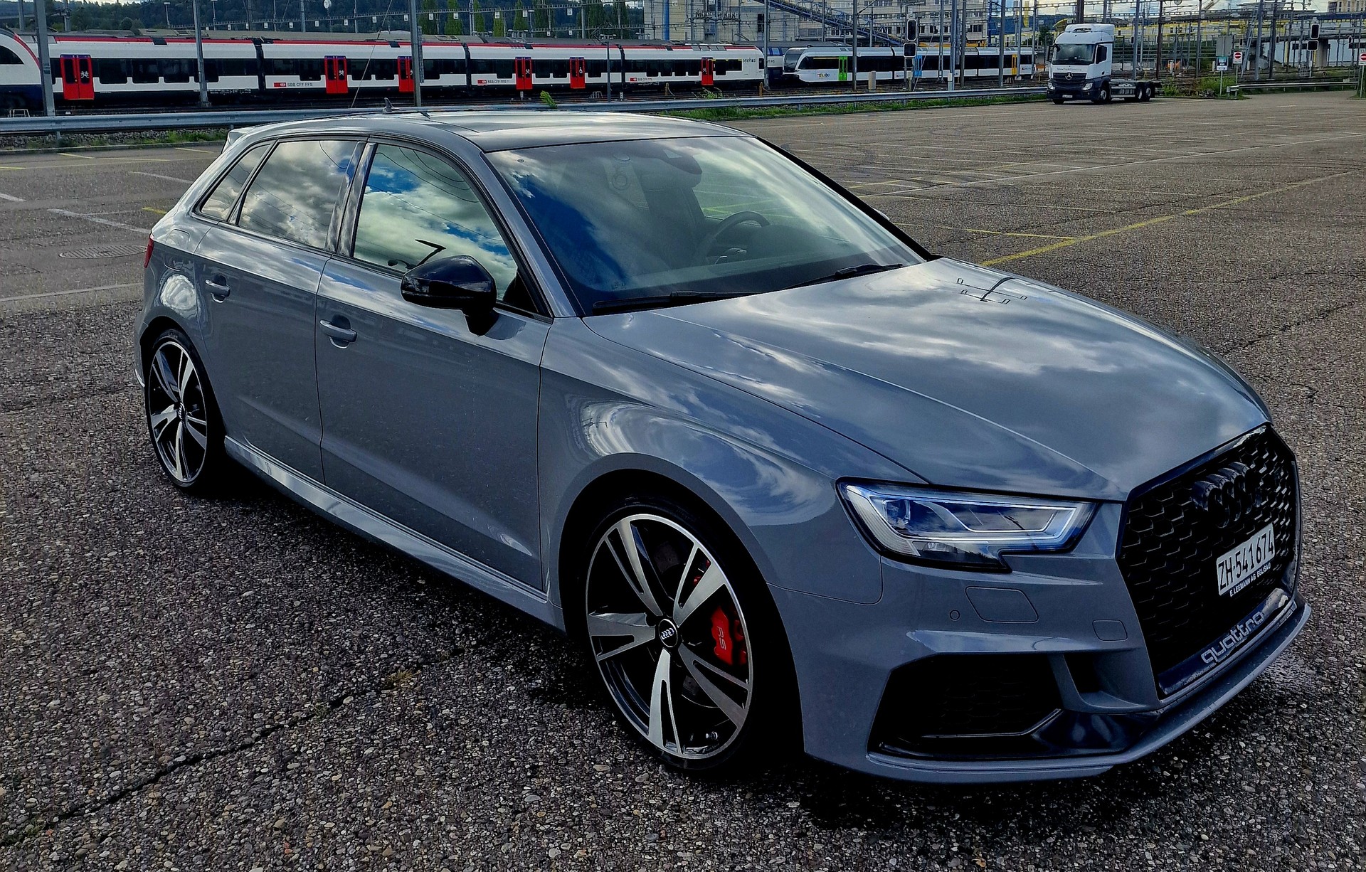 AUDI ABT RS3 480PS - Sportback 2.5 TSI quattro S-tronic - Nardo Grau / Leasing möglich!-image-21