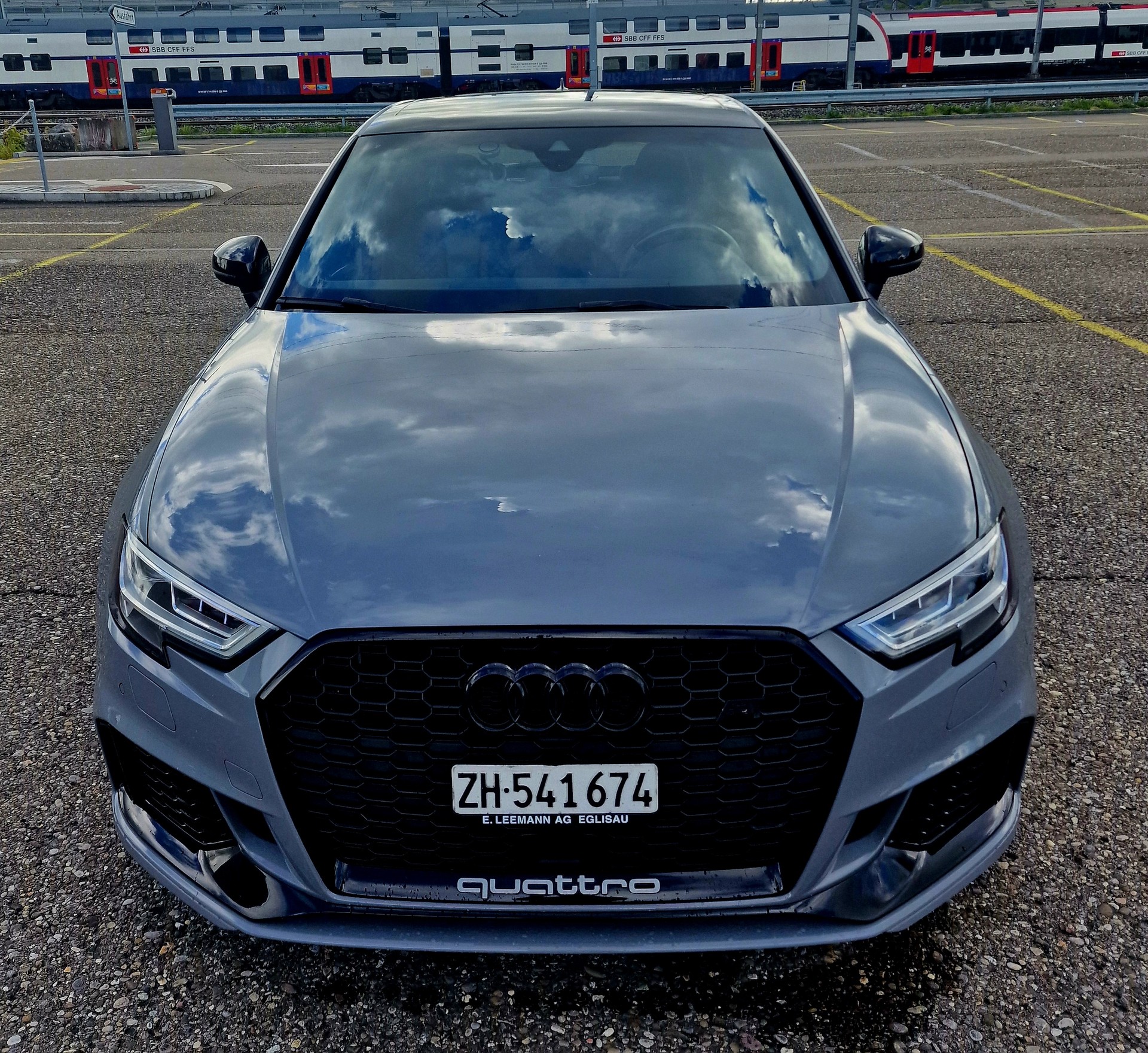 AUDI ABT RS3 480PS - Sportback 2.5 TSI quattro S-tronic - Nardo Grau / Leasing möglich!-image-12