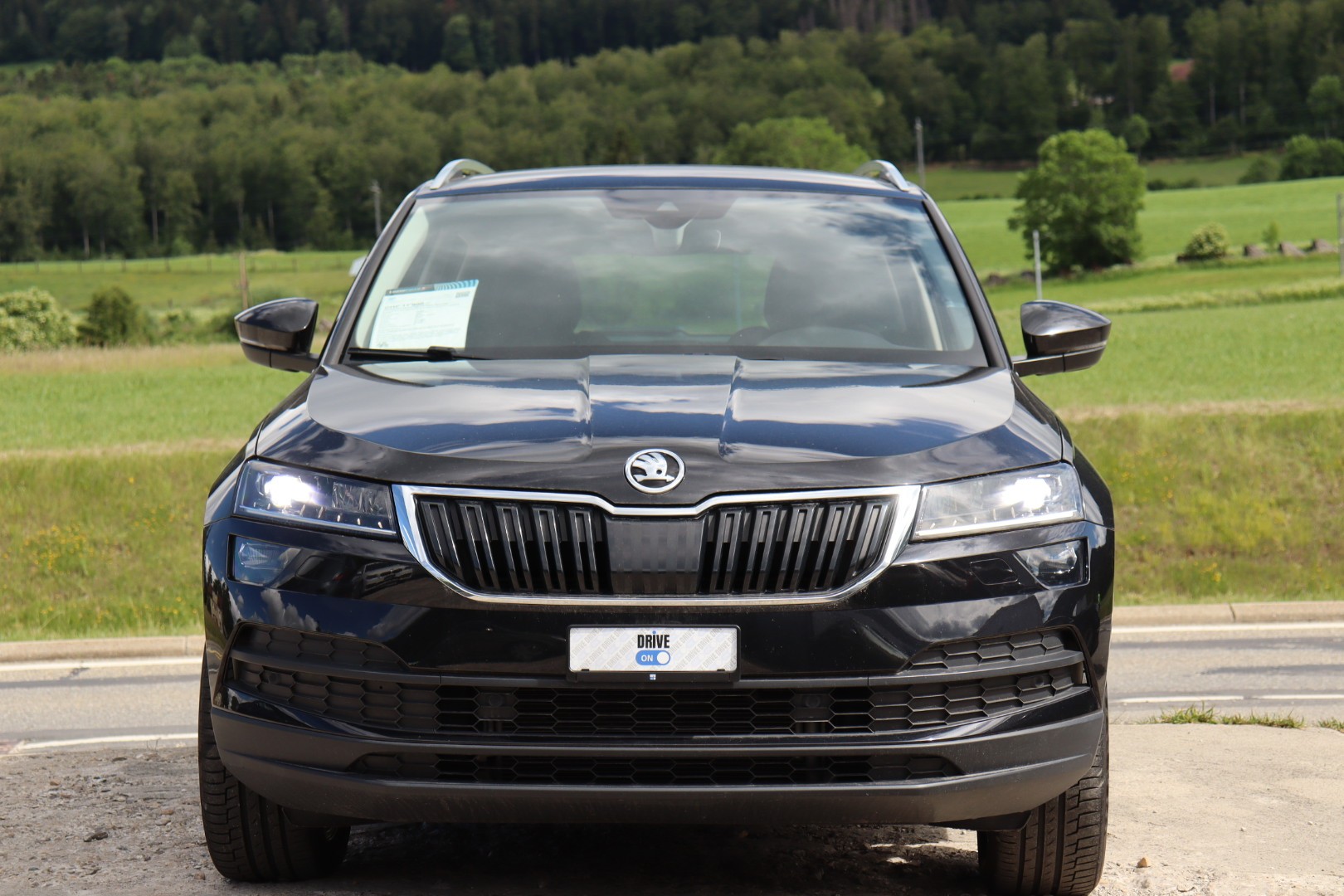 SKODA Karoq 2.0 TDI CR Ambition 4x4 DSG • Expertise • Garantie • Véhicule CH • Crochet d'attelage