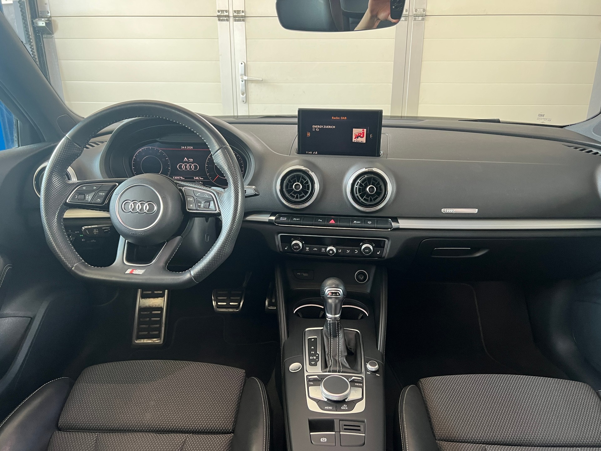 AUDI A3 Sportback 35 TFSI Sport S Line S-tronic Nardo Grau-image-9