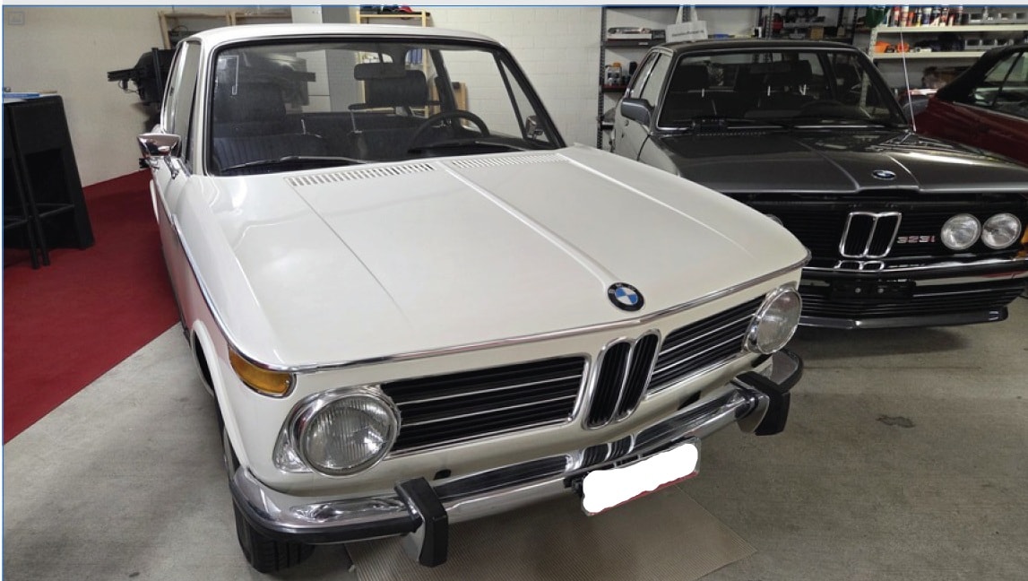 BMW 2002 Automatik Weiss E10-image-0