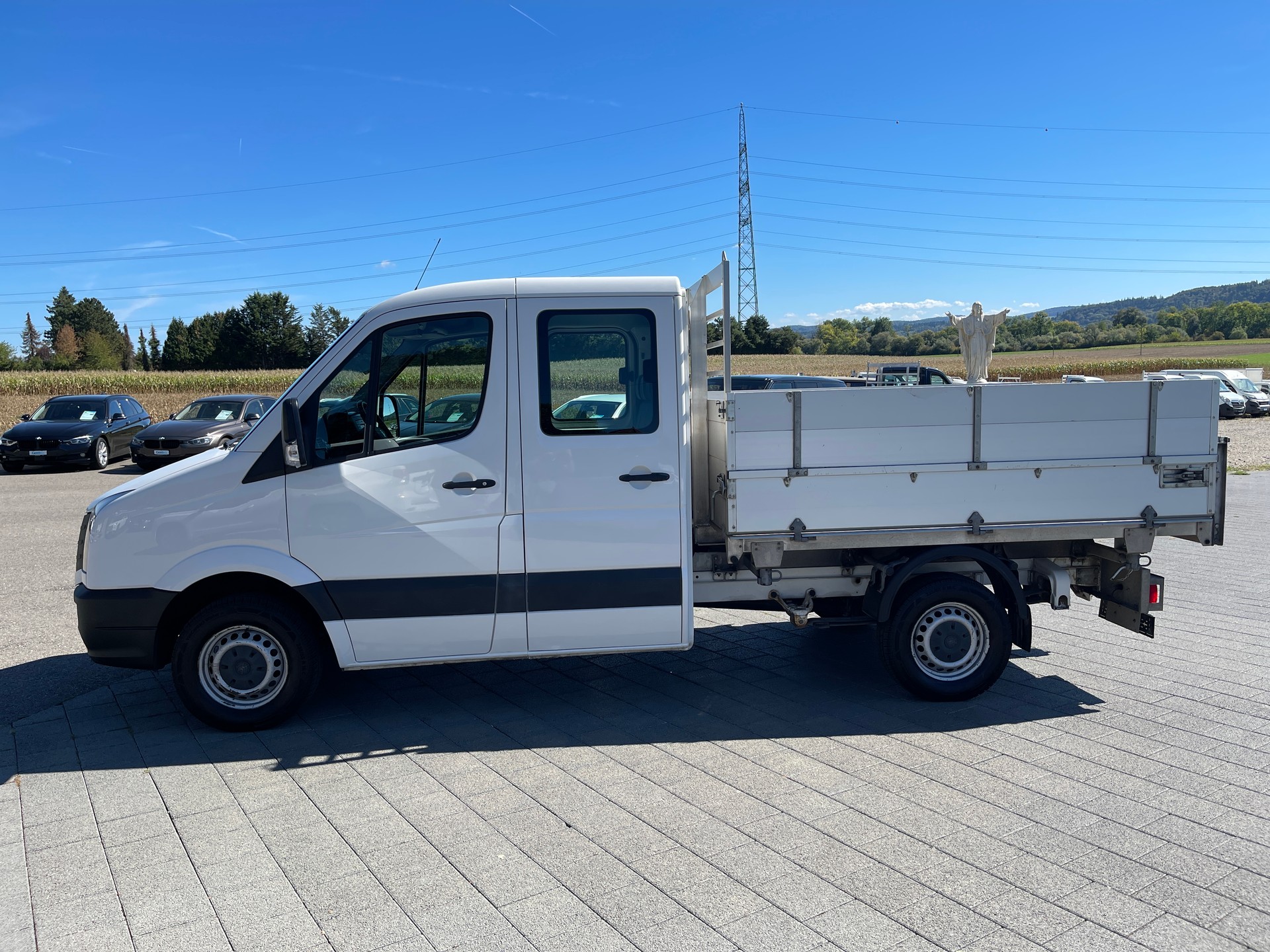 VW Crafter 35 2.0 TDI CR*Kippbrücke*7 Plätzer-image-2