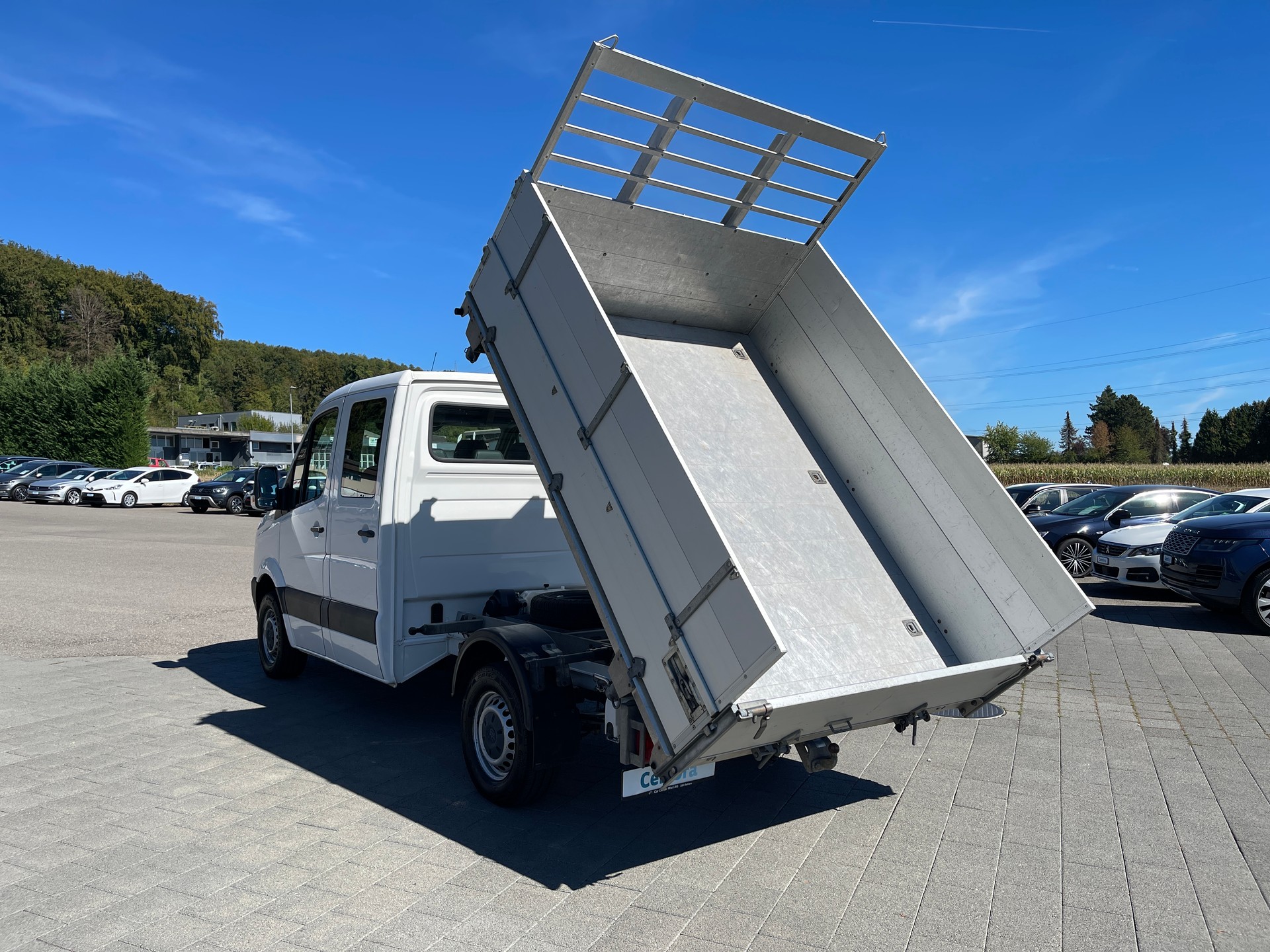 VW Crafter 35 2.0 TDI CR*Kippbrücke*7 Plätzer-image-3