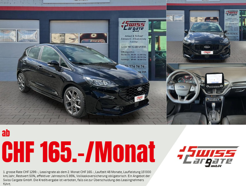 FORD Fiesta 1.0 SCTi MHEV ST Line X Automat 125PS