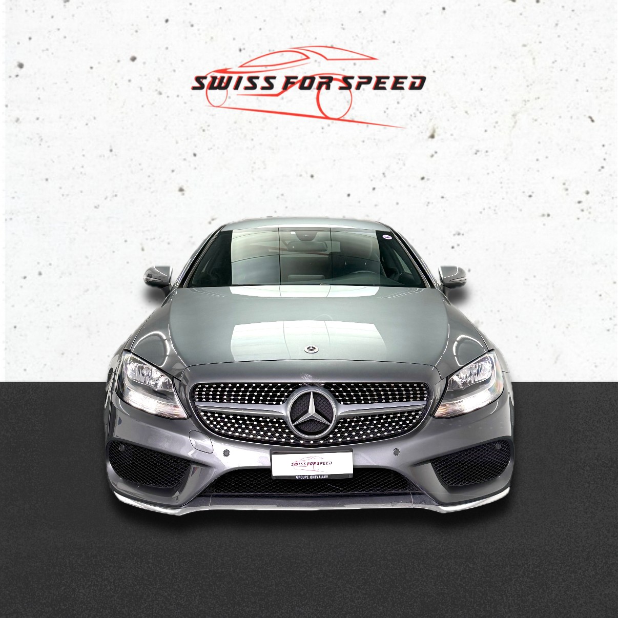 MERCEDES-BENZ C 200 Coupé AMG Line 9G-Tronic, Leasing ohne Anzahlung 371 Fr