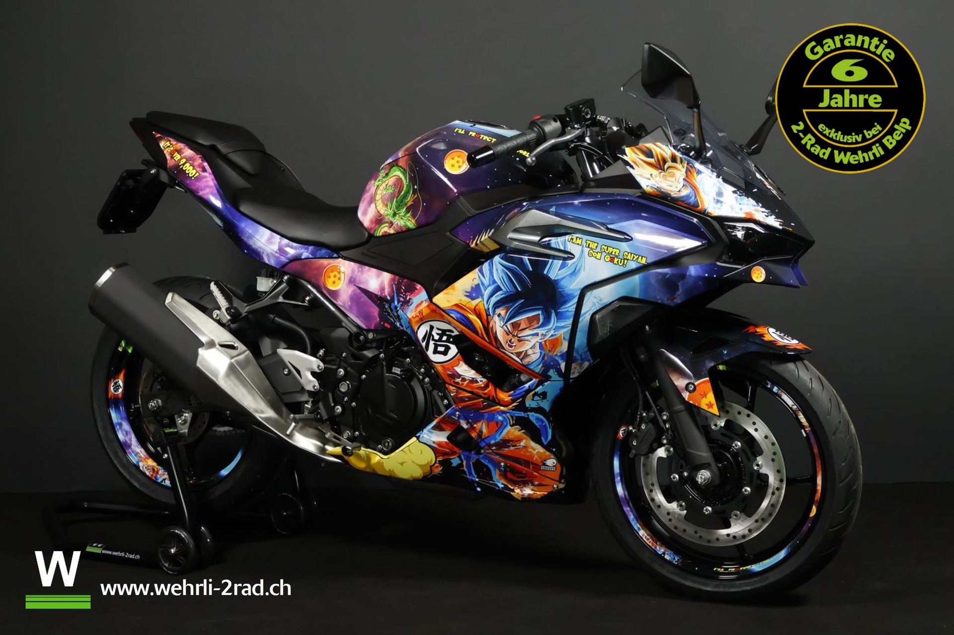 KAWASAKI Ninja 500 SE *Son Goku* Level 1