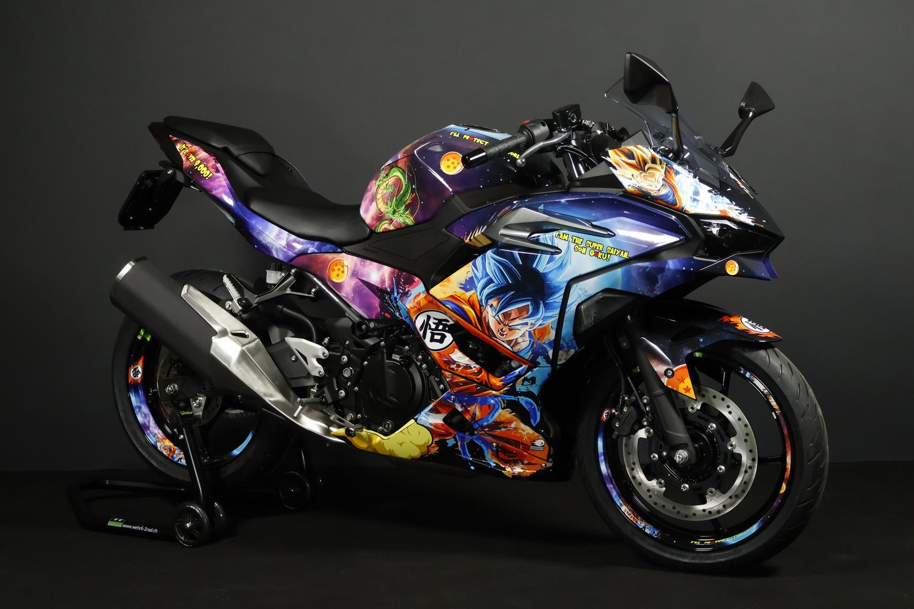 KAWASAKI Ninja 500 SE *Son Goku* Level 1-showroom-element-1