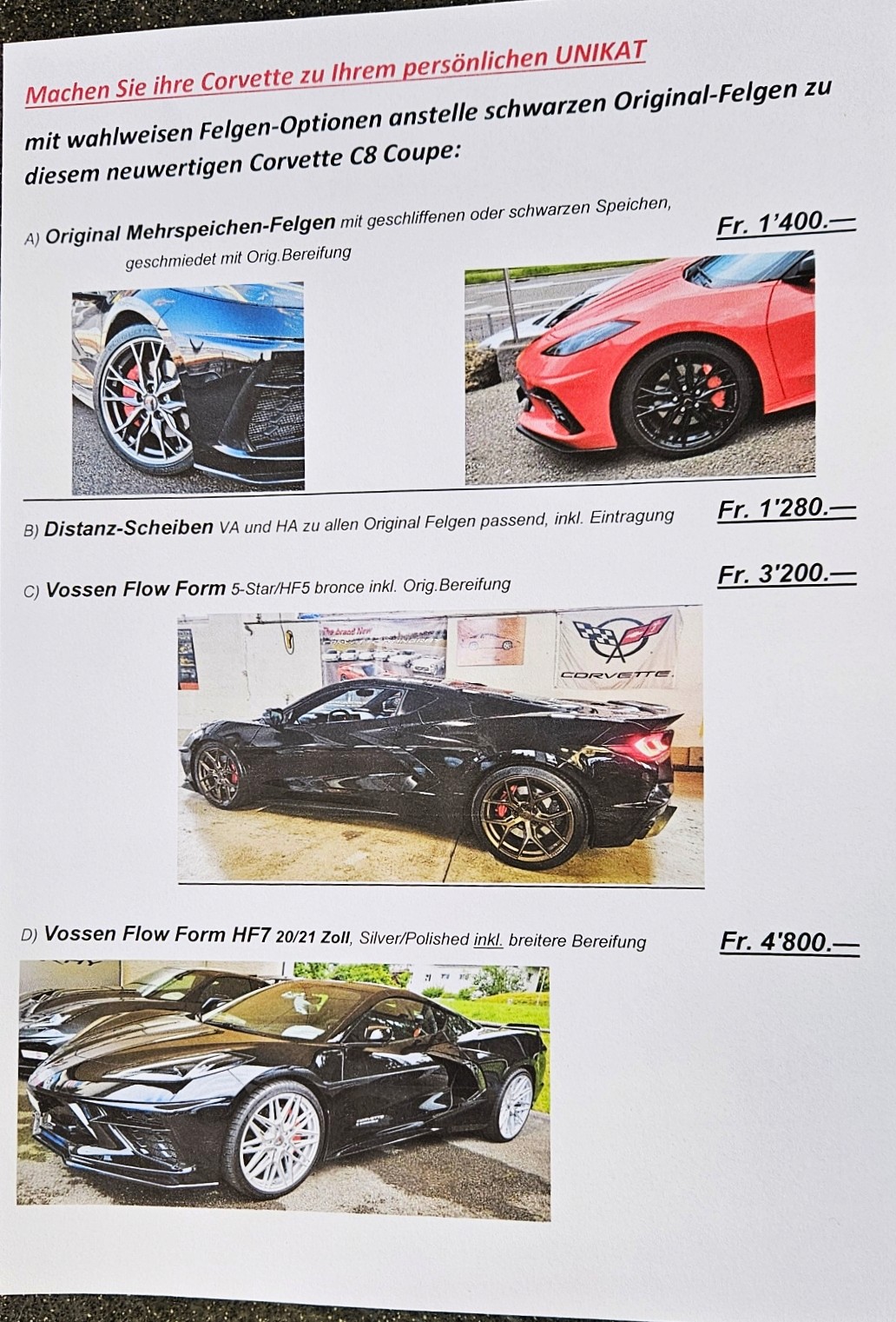 CHEVROLET Corvette C8 Coupé Stingray 3LT-image-24