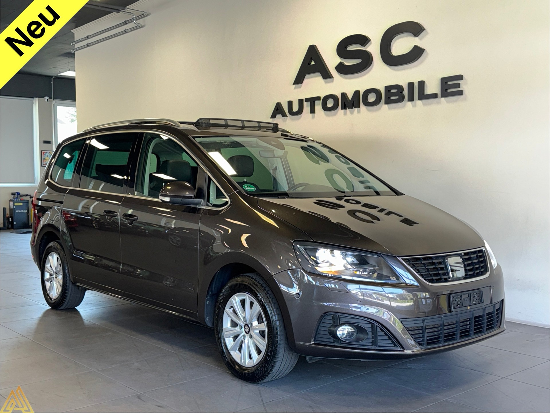 SEAT Alhambra 2.0 TDI DSG Style 7-Platz *Panoramadach & Leder*-image-0