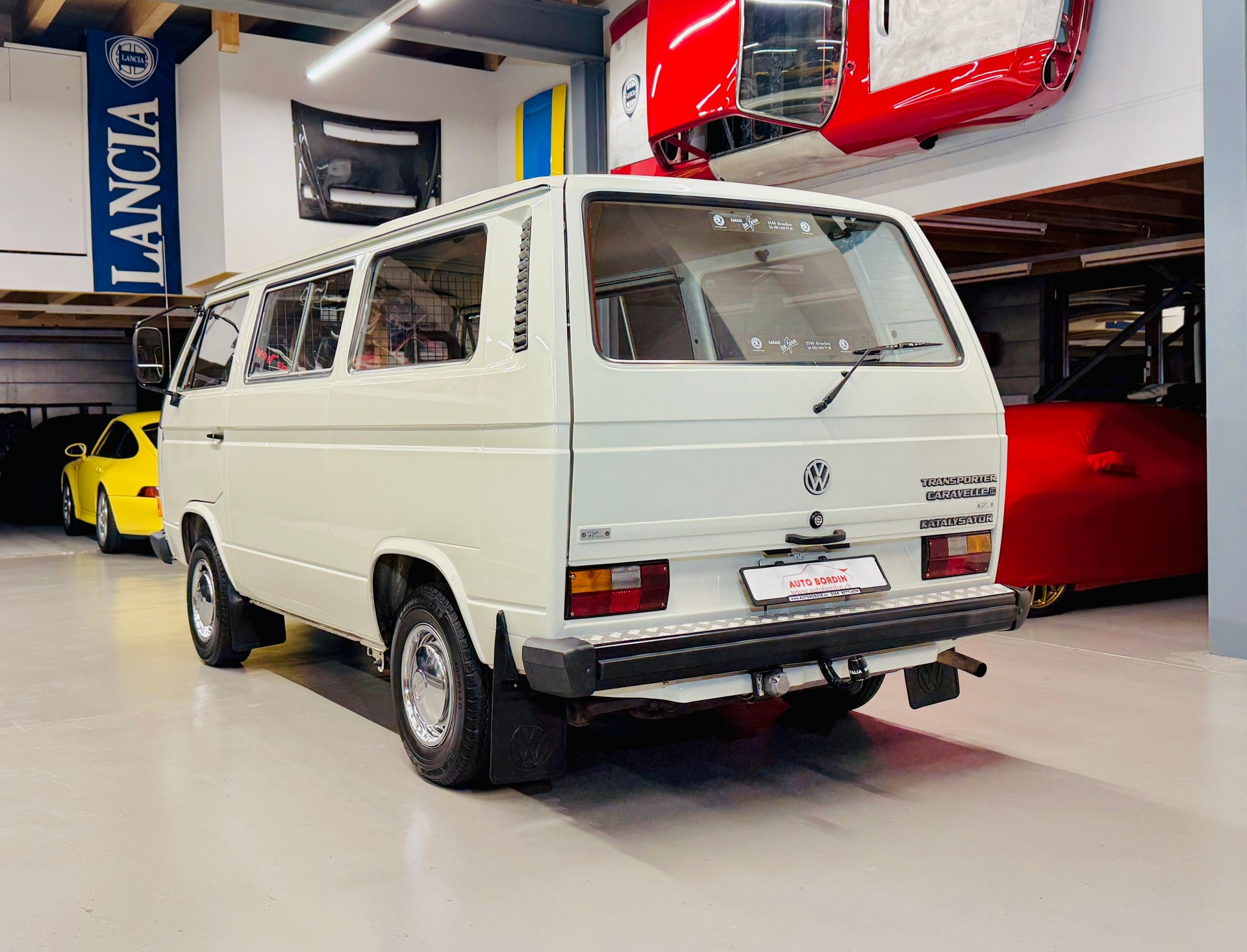 VW T3 Typ 2 Caravelle C VETERAN „Pastellweiss“ ex. PTT Swisscom-image-7