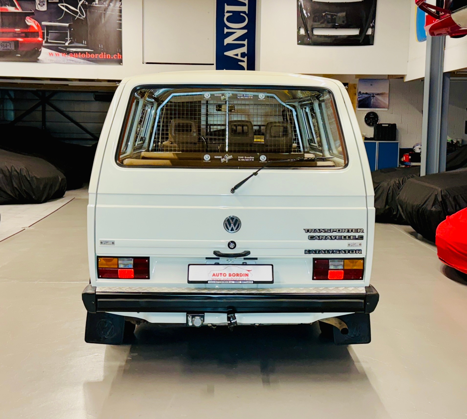 VW T3 Typ 2 Caravelle C VETERAN „Pastellweiss“ ex. PTT Swisscom-image-8