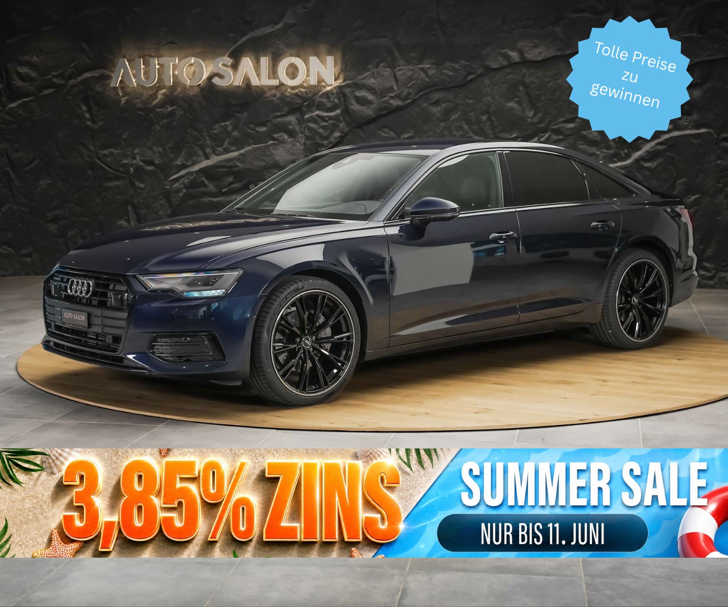AUDI A6 Limousine 45 TFSI Design quattro S-tronic *21" Felgen*Assistenzpaket*Leder*-image-0
