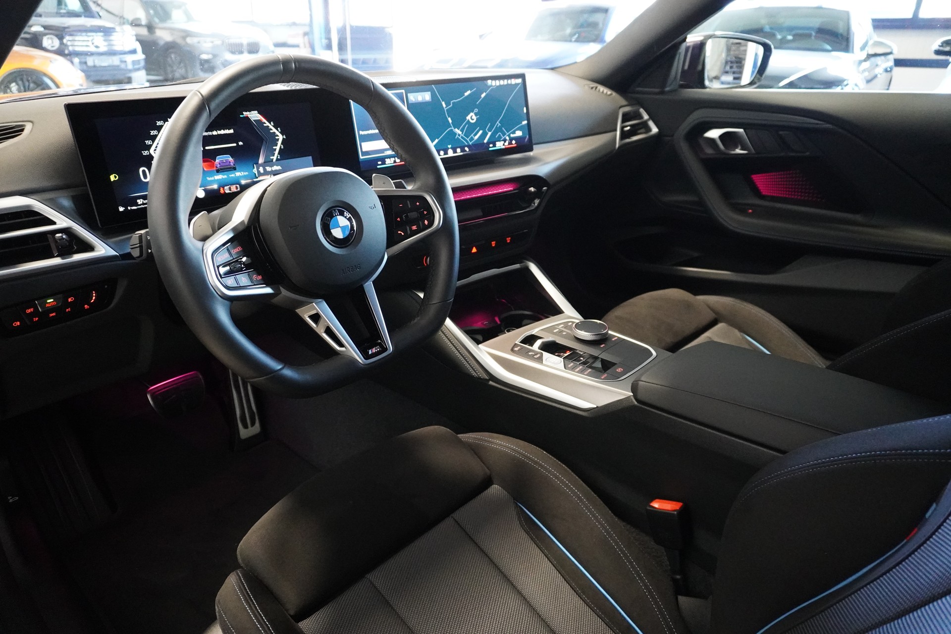 BMW 220i M Sport LCI // BMW Werksgarantie bis 05/2028 // Thundernight Metallic //-image-7