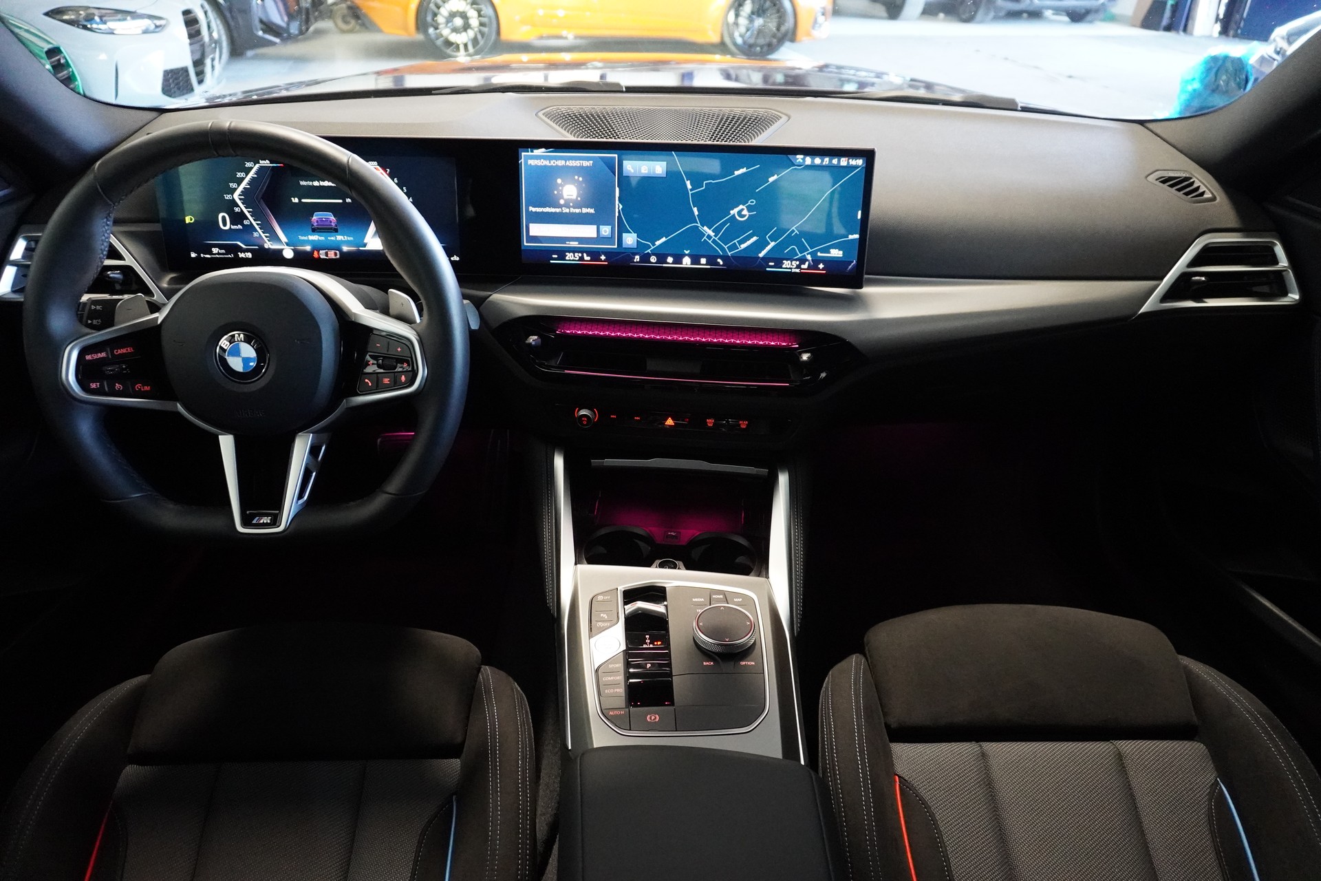 BMW 220i M Sport LCI // BMW Werksgarantie bis 05/2028 // Thundernight Metallic //-image-10