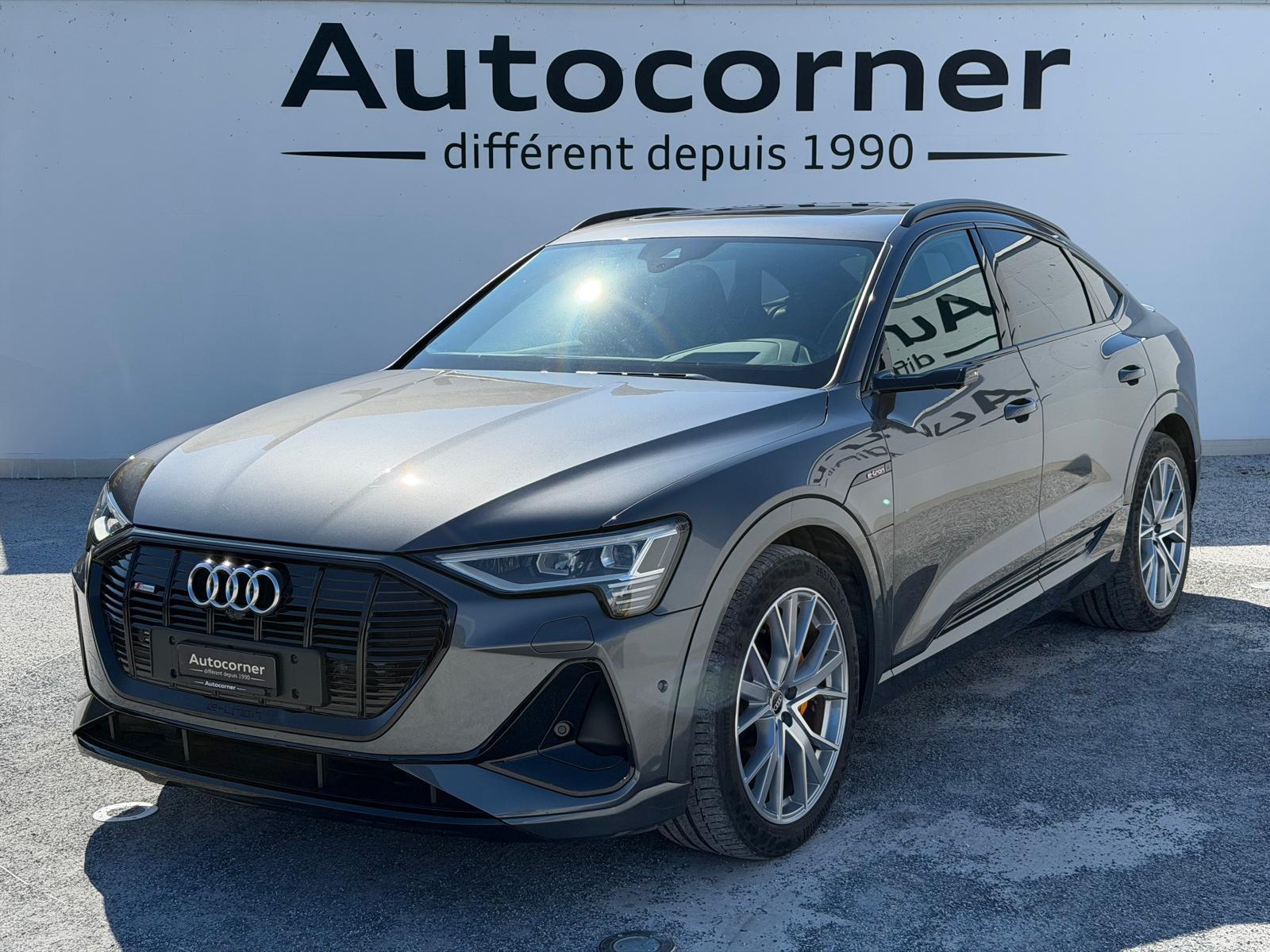 AUDI e-tron 55 Sportback S Line Black Edition quattro-image-0