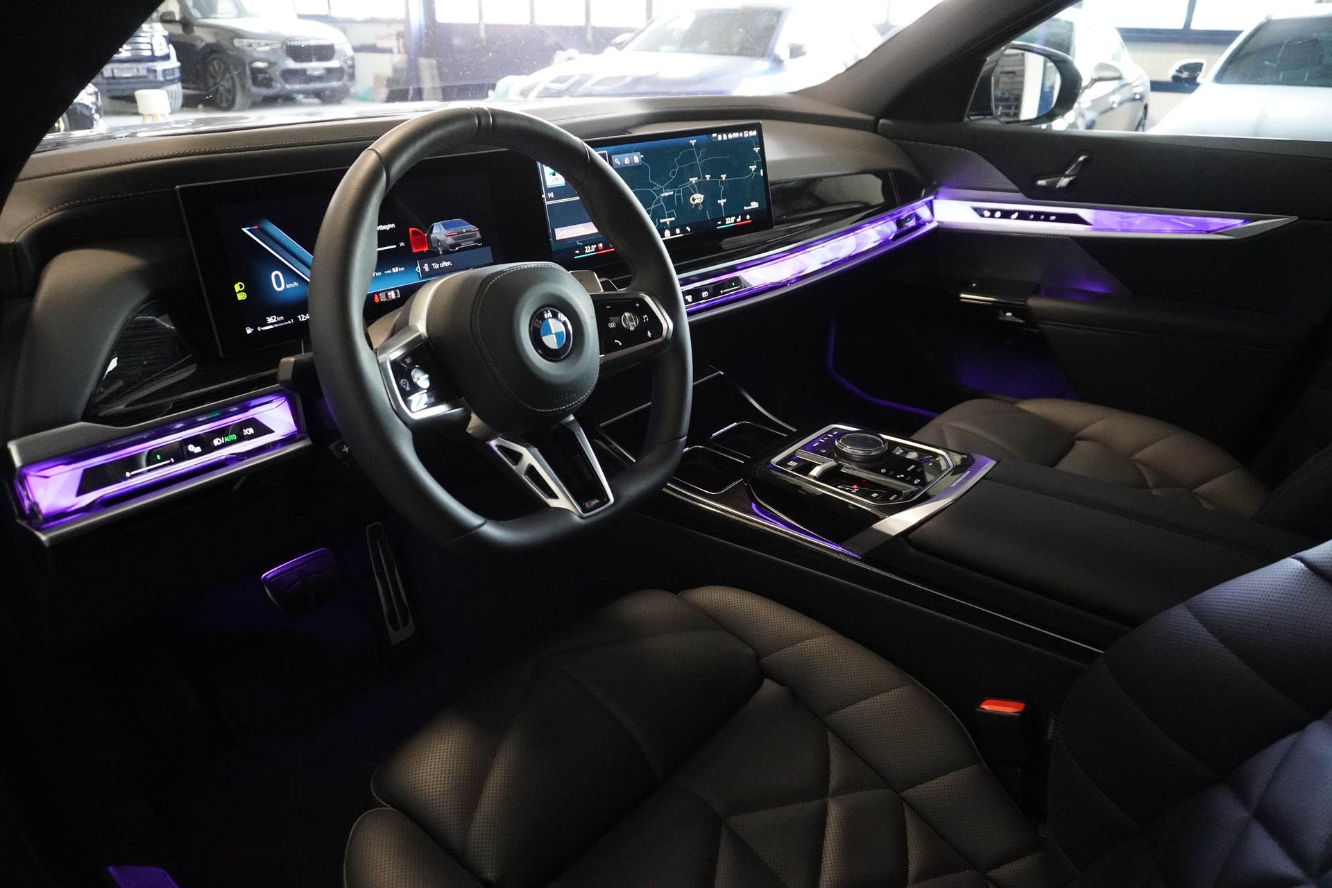 BMW 740d xDrive 48V M Sport Steptronic // Individual Dravitgrau // BMW Werksgarantie bis 07/2028 //-image-7