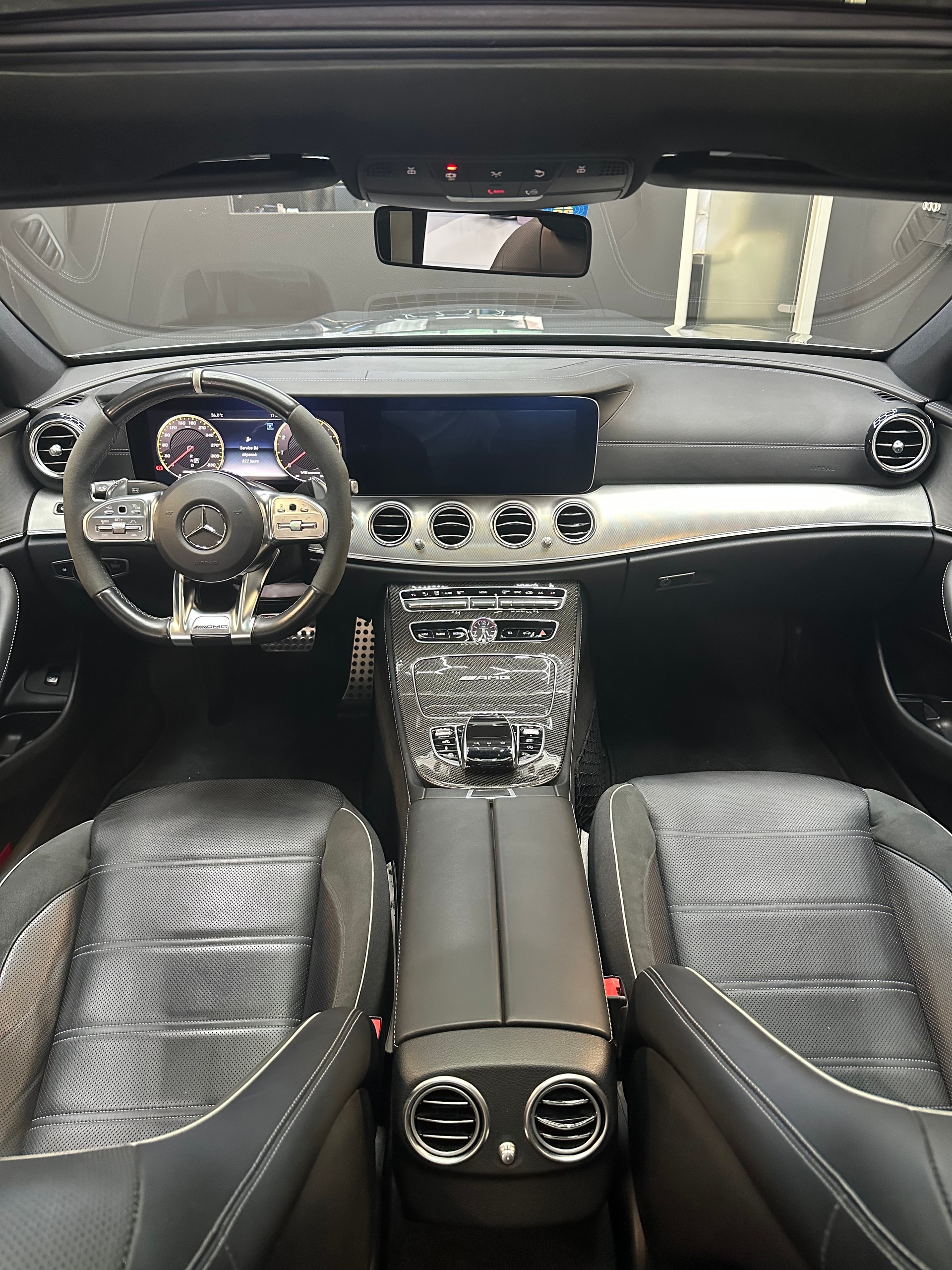 MERCEDES-BENZ E 63 AMG S 4Matic No Fap-No OPF // Leasing dès 749.- // Freins Céramique - keramik // Panorama // Distronic // Garantie-image-10