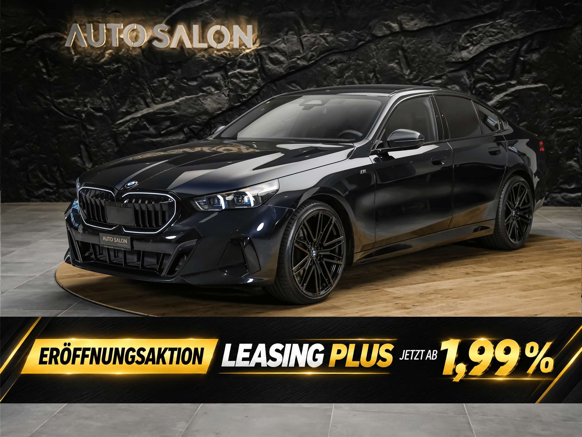 BMW 520i M Sport Steptronic *ICONIC GLOW*Sitzbelüftung*Head-Up*21"Felgen*Werksgarantie*Harman/Kardon-image-0