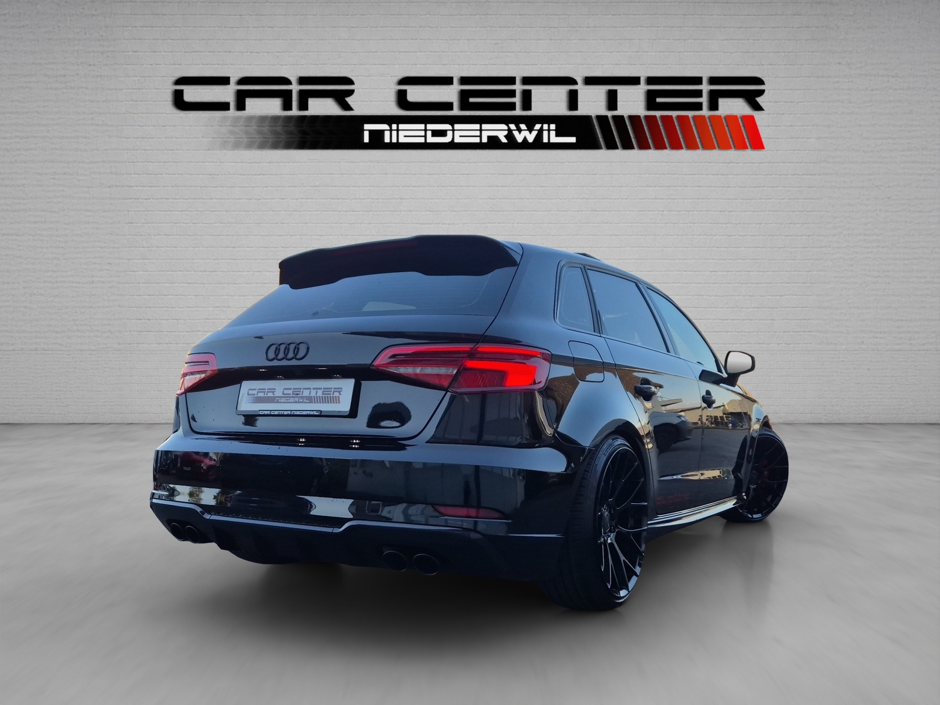 AUDI S3 Sportback 2.0 TFSI quattro S-tronic, OHNE OPF, RS-LOOK, FULL BLACK-image-1