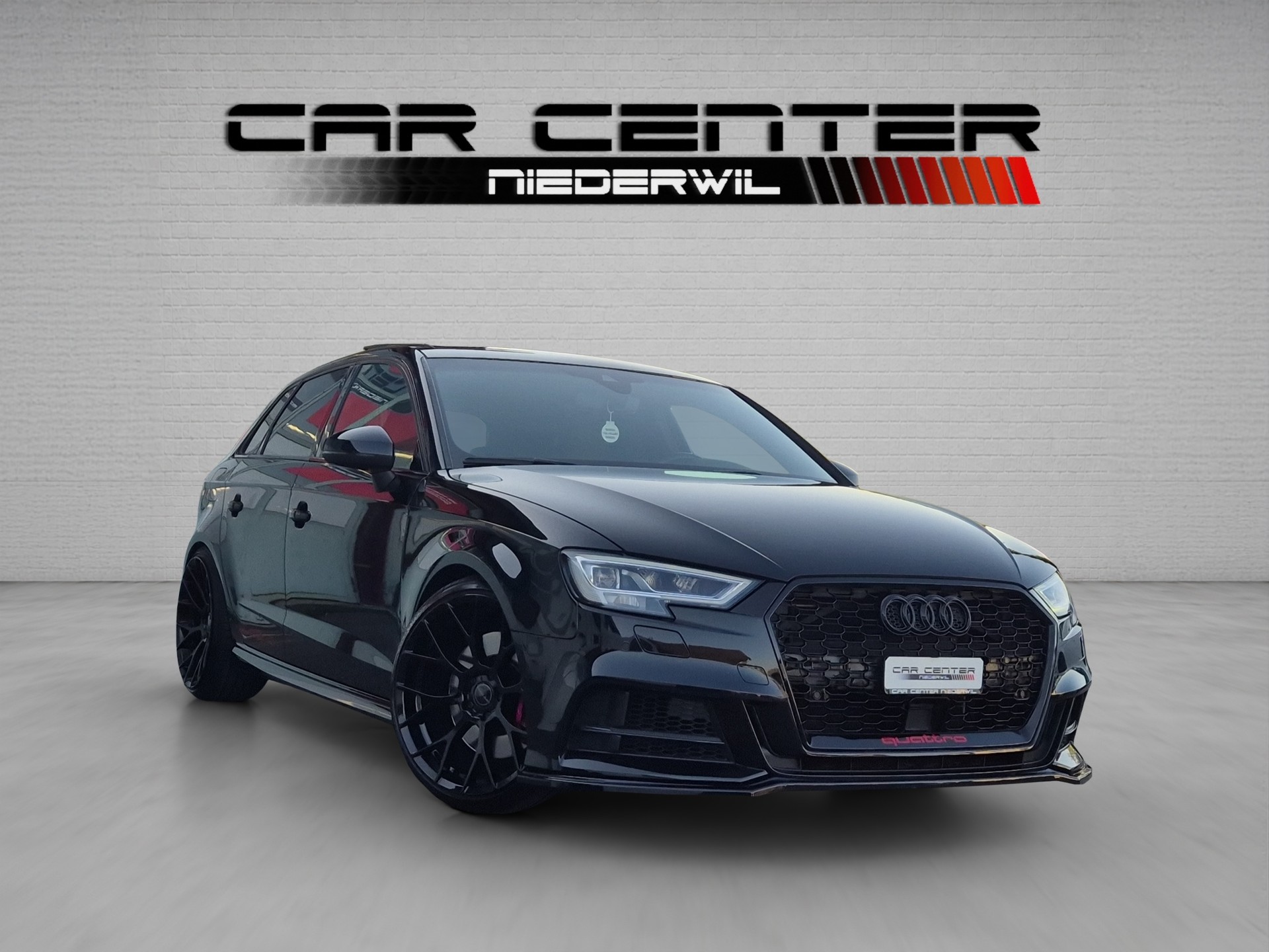 AUDI S3 Sportback 2.0 TFSI quattro S-tronic, OHNE OPF, RS-LOOK, FULL BLACK-image-12