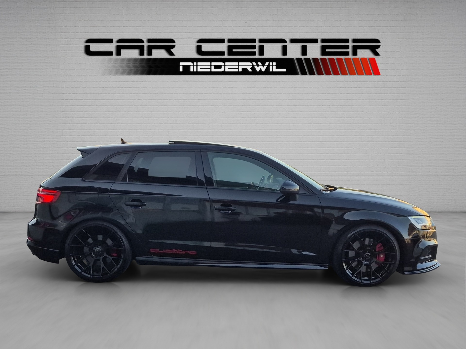 AUDI S3 Sportback 2.0 TFSI quattro S-tronic, OHNE OPF, RS-LOOK, FULL BLACK-image-10