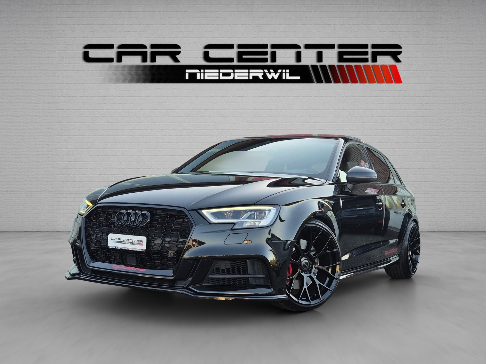 AUDI S3 Sportback 2.0 TFSI quattro S-tronic, OHNE OPF, RS-LOOK, FULL BLACK-image-0