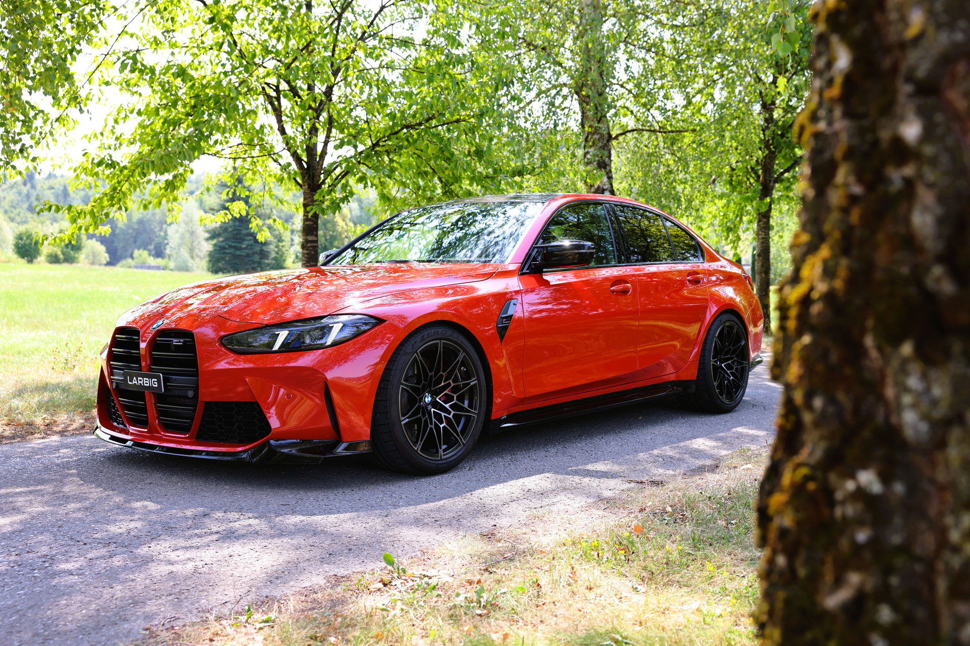 BMW M3 Competition *Alcantara Lenkrad* *Carbon* *Werksgarantie bis 04/2030*-image-0