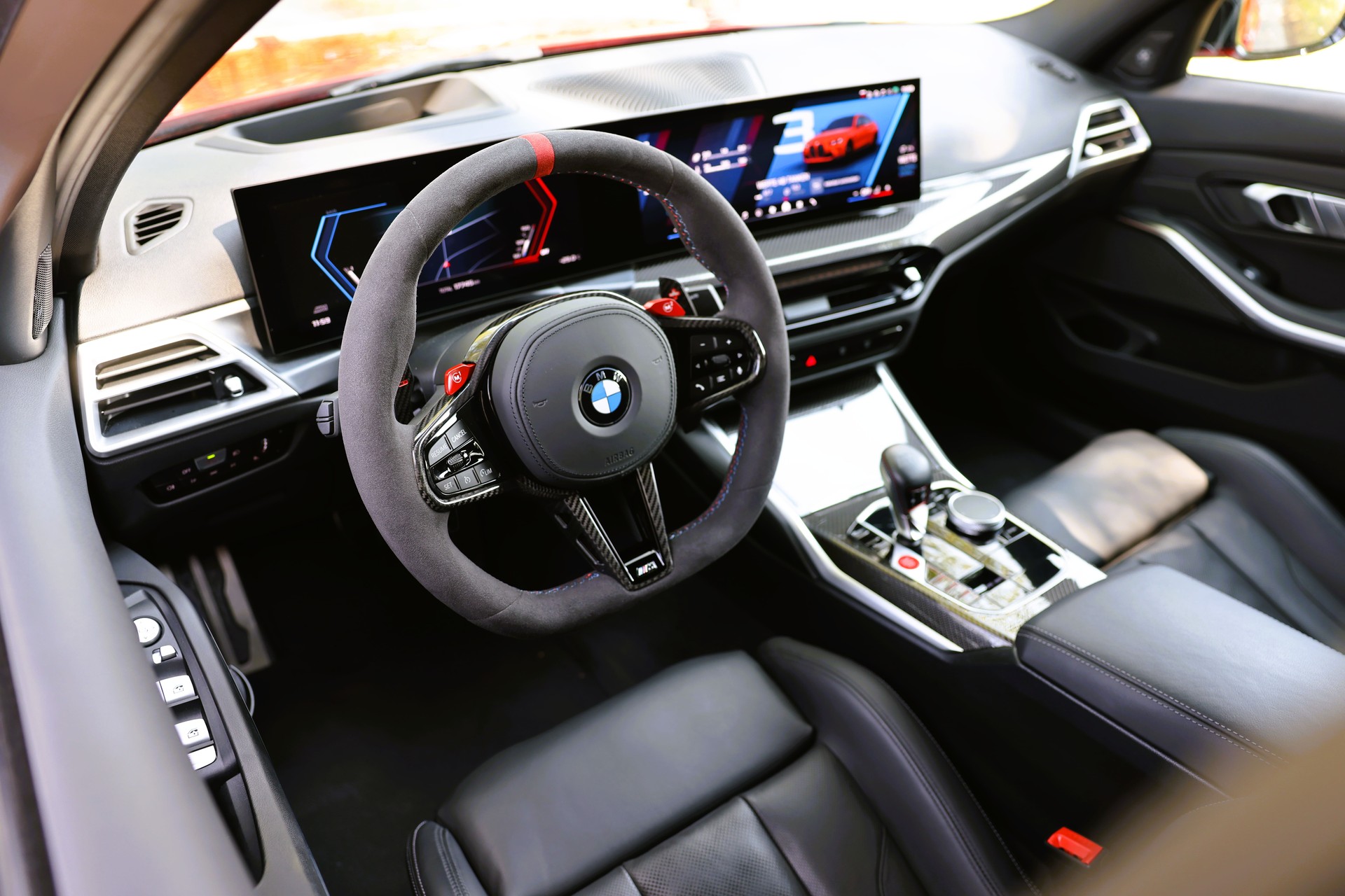 BMW M3 Competition *Alcantara Lenkrad* *Carbon* *Werksgarantie bis 04/2030*-image-12