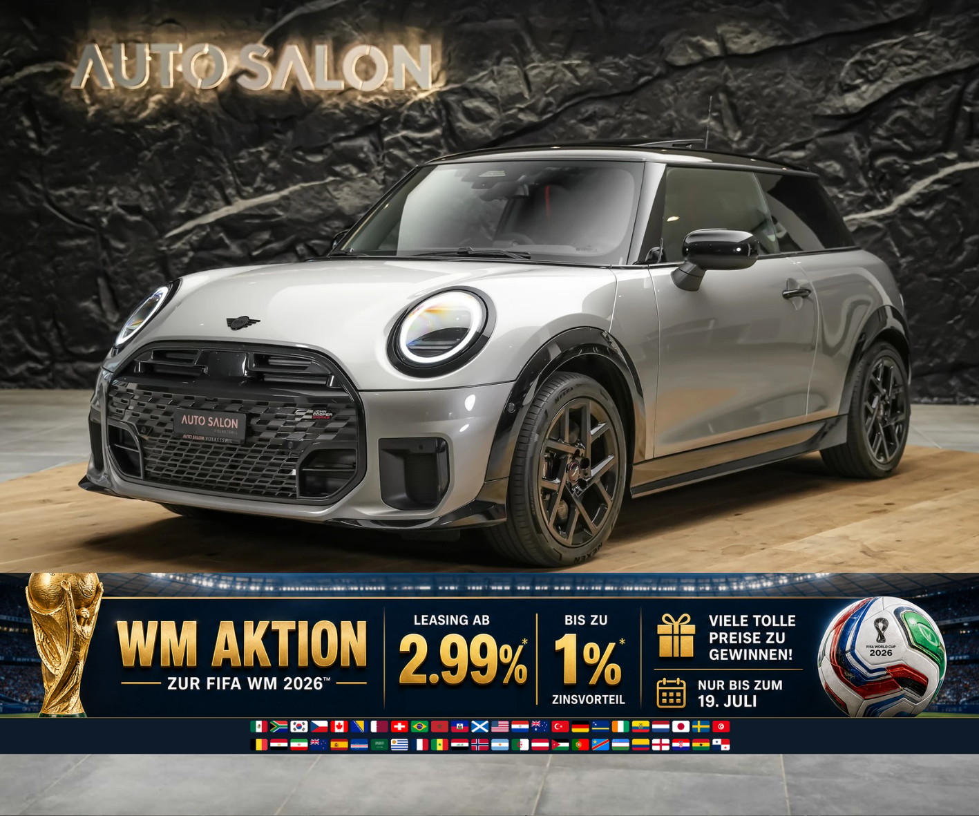 MINI Cooper S DKG John Cooper Works Trim *Neues Modell*Panorama*Head-Up*-image-0