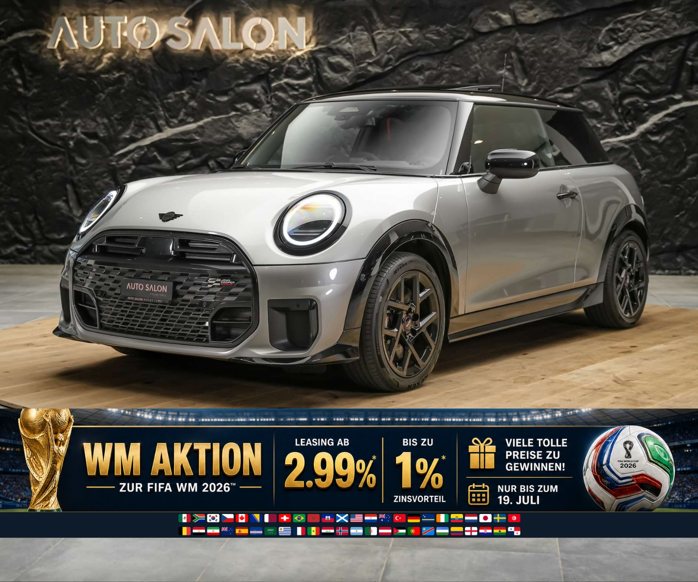 MINI Cooper S DKG John Cooper Works Trim *Neues Modell*Panorama*Head-Up*