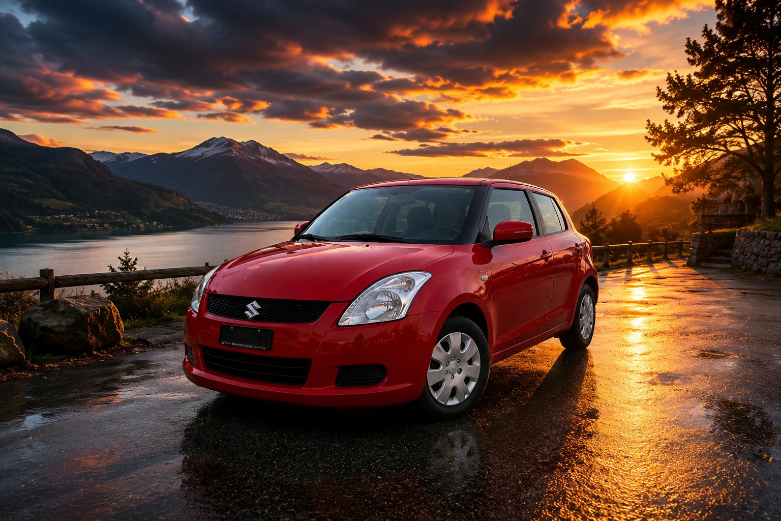 SUZUKI Swift 1.3 frisch ab Service & MFK top Zustand-image-0