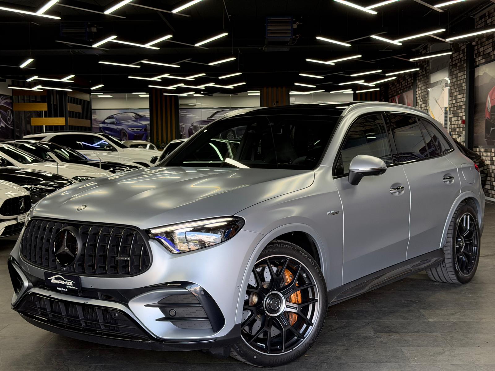 MERCEDES-BENZ GLC AMG 63 S e Limited Magno Matt Silver Performance 9G-Tronic 3Jahre Werksgarantie & Gratisservice-image-0