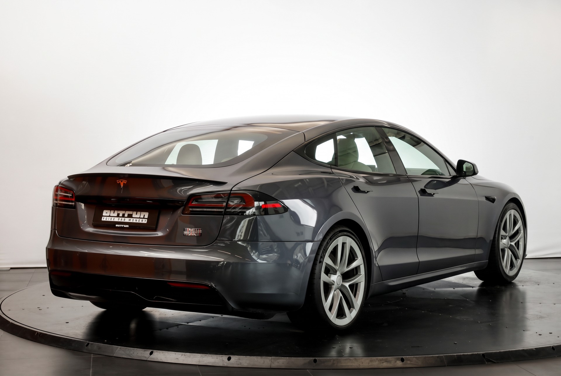 TESLA Model S 100 kWh Plaid • Full Self-Driving • Cream Pur-Carbon Fiber• Sièges ventilés-image-9