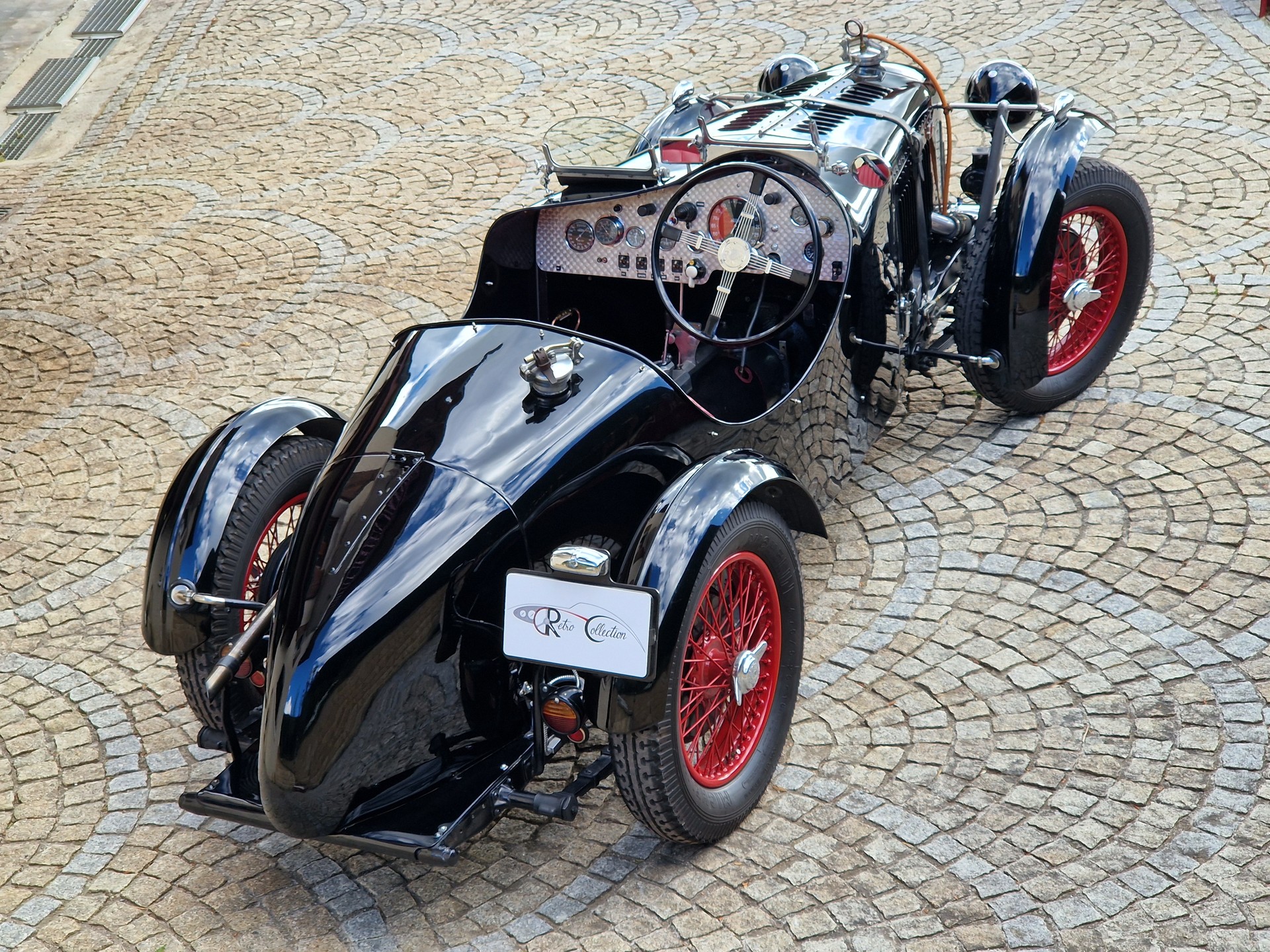 MG Q-Type Special Compressor - rarissime - passeport Fiva - Exp. vétéran 06.23-image-3