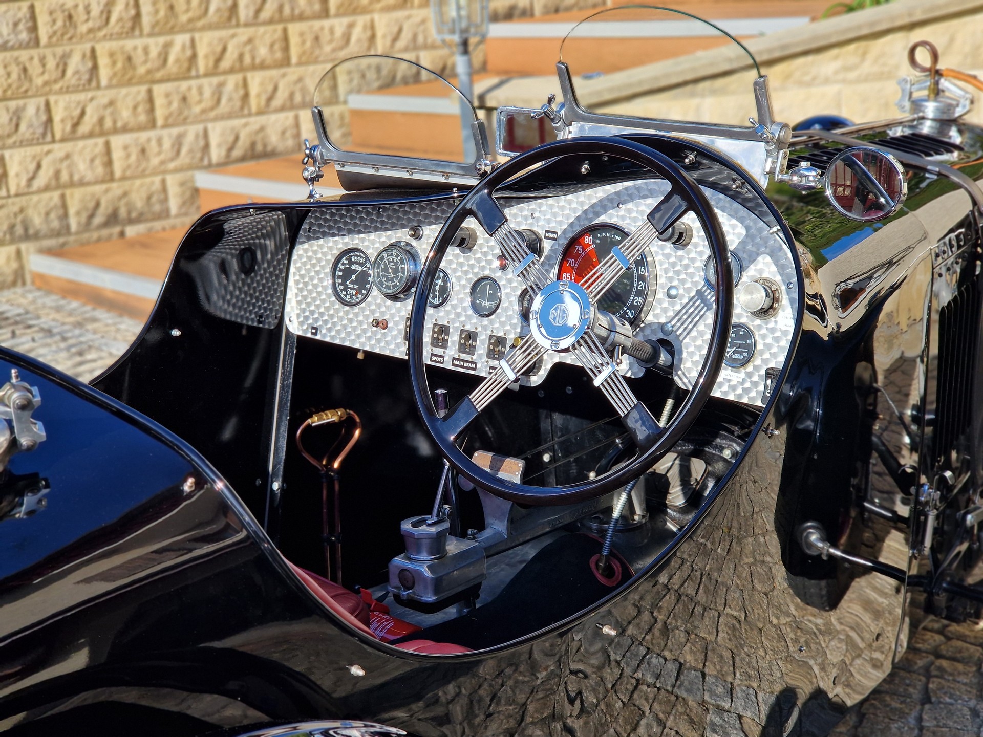 MG Q-Type Special Compressor - rarissime - passeport Fiva - Exp. vétéran 06.23-image-10